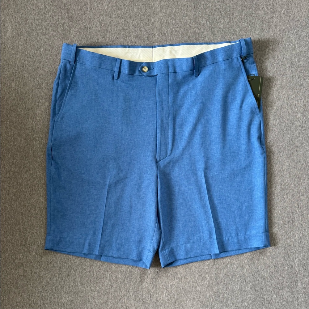 Berle poly self sizer flat front shorts men’s 42